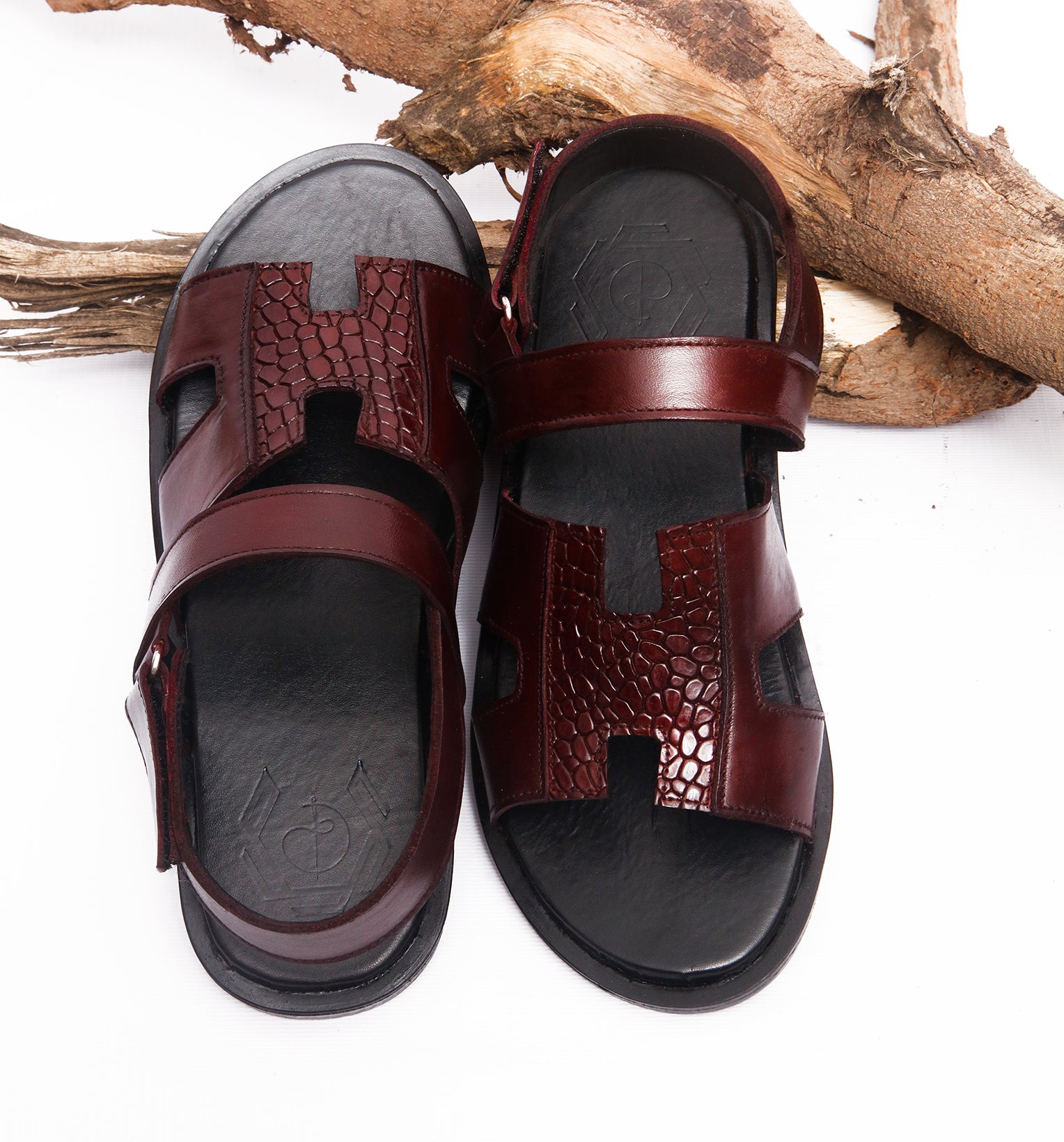 RED 'H' CROCS - MEN SANDAL